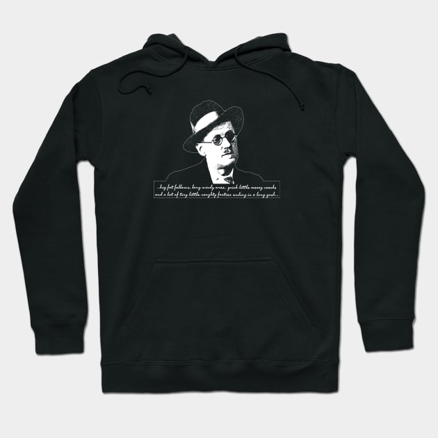 James Joyce Love Letter Quote Hoodie by LordNeckbeard